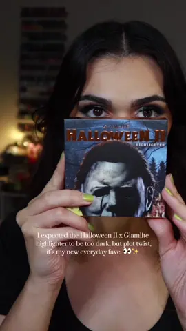 Not your average highlighter… and I’m OBSESSED 👀✨ The Halloween II x @Glamlite highlighter is giving spooky glow meets drama queen energy. Who says spooky season isn’t year-round? 🖤💀 Would you rock this as your everyday glow? Sound off below! ⬇️ #glow #glamlite #makeupaddict #highlighter #boldbeauty #makeuplover #beautyhacks #makeupinspo #trendingmakeup #makeupobsession #TikTokBeauty #makeup #CapCut 