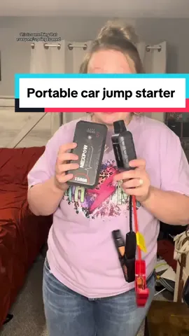 This is a must have for anyone with a car! This is always an irrational fear of mine. This @nexpow_official portable jump starter is the perfect emergency item to keep in your car. It’s a great gift for literally anyone! #nexpow #nexpowjumperstarter #jumpstarter #carhacks #mechanic #portablejumpstarter #jumpercables #carmusthaves #caressentials #momessentials #deadbattery #blackfriday #christmasgifts #whiteelephant #TikTokShopBlackFriday #TikTokShopCyberMonday #essential 