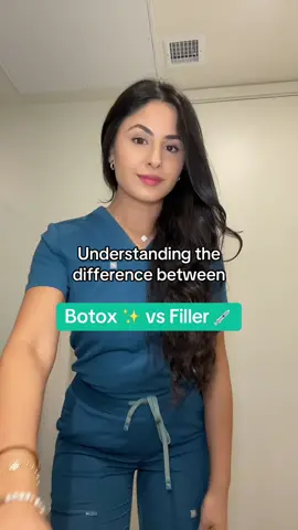 Understanding how things work is crucial before attempting to inject anything into your skin ✨  Botox usually works well  for dynamic wrinkles (those that appear with facial expressions). Fillers, on the other hand, add volume to areas that have lost fullness, like the cheeks or under the eyes, smoothing out static wrinkles (those visible even when not moving). Always check with your doctor 🩺 #fyp #doctor #viral 