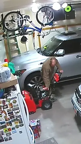Garage Against the Machine 😅 #afv #caughtoncamera #funnyvideos