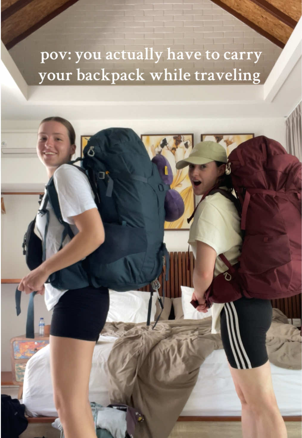 travel day in bali #travel #backpacking #backpack #bali #nusapenida #indonesia #bestfriend 