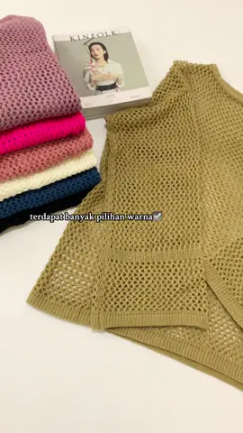 rekomendasi rajut blouse jaring nyaman di pakai dan tetap terlihat modis nih buruan co #knitwear #produklokal #koreanstyle #produkviral #fyp #cardiganrajut #masukberanda 