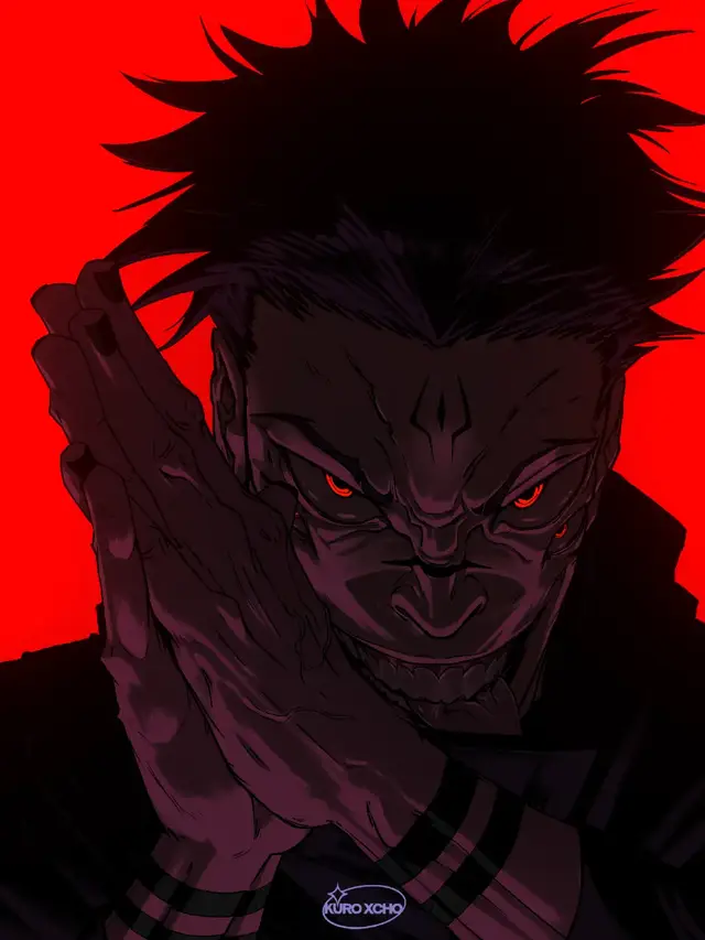 made a lil change to my sukuna artwork  #sukuna #art #curse #manga #gojousatoru #viral #jjk #artist #explore #sukunaryomen #ryomensukuna #illustration 