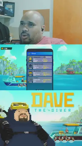 Jogatina de Dave the Diver para relaxar!!!!