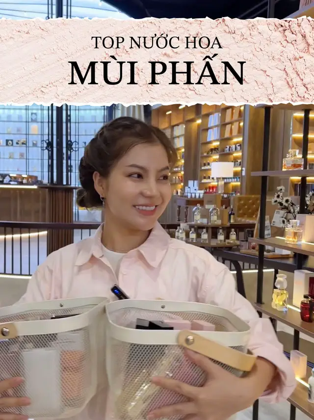 Top những chai nước hoa mùi phấn 🫶#alison #nuochoamuiphan 