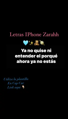 Y lloro: @Soy zarah💞 #letrasiphone #letrasiphonehaleyy #plantillascapcut1 #letrasiphonekeniaos #plantillascapcut #letrasiphone112 #CapCut 