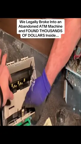 We Legally Broke Into an Abandoned ATM Machine and FOUND THOUSANDS OF DOLLARS Inside...