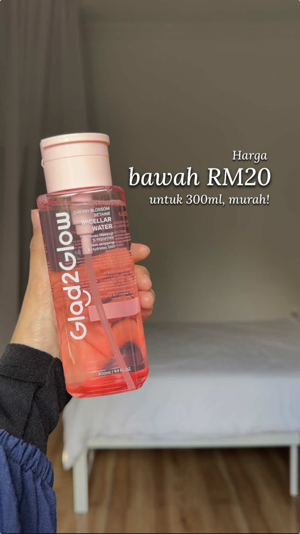 #sensitiveskin friendly #micellarwater and murah! Plus, tak buat mata pedih 🤍 #dryskin #doublecleansing #micellarwaterg2g #makeup #moisturizeskin #cleanskin 