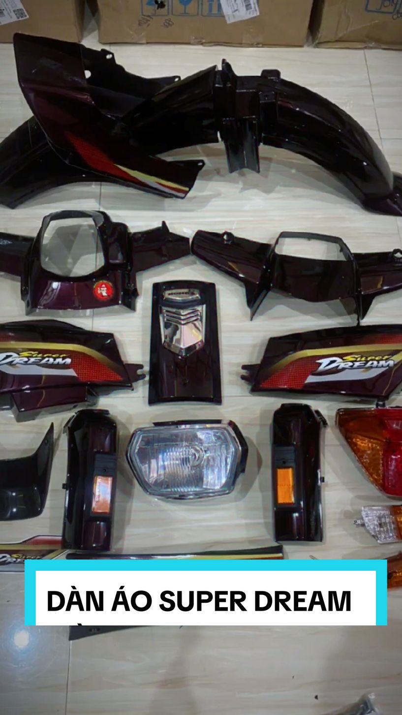dàn áo super Dream đầu rồi màu nho nhựa ABS dán kèm tem. ♥️🍀🏍️#Nhatduy02 #tiktok #dochoixemay #xuhuongtiktok 