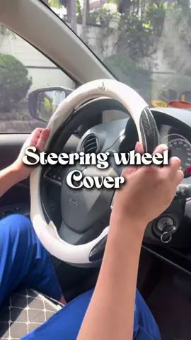 Super love it ❤️#steeringwheelcover #leather #carbonfiber #mitsubishi 