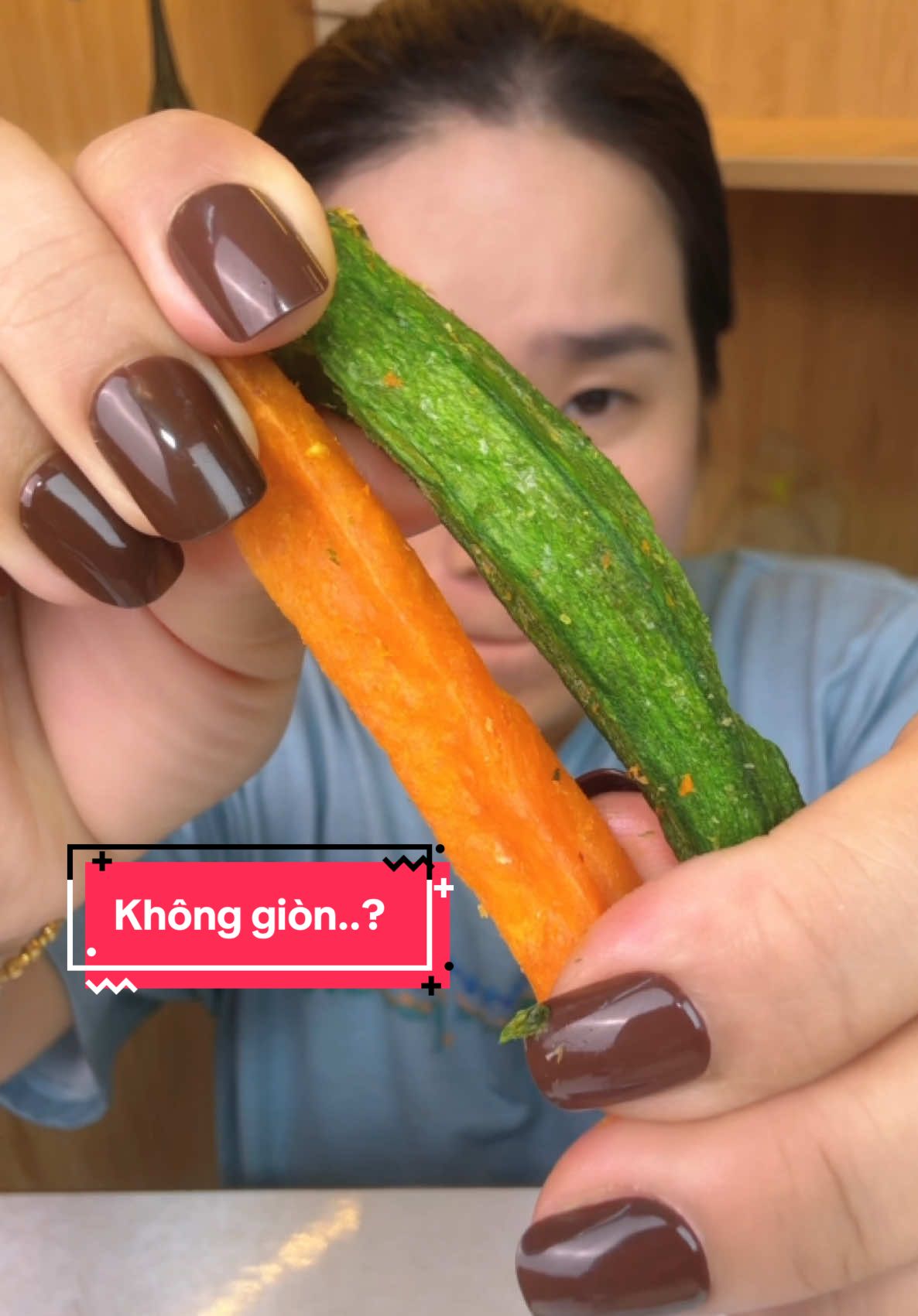 Không hề giòn lại còn gắt và hôiii dầu ..? #LearnOnTikTok #bepcuagiao #viral #anvat #mukbang #traicaysay #traicaysaygion #thucphamsachmero 