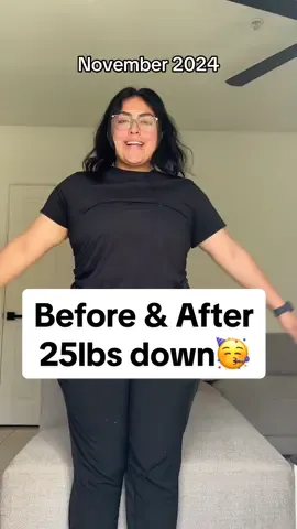 2.5 Month Transformation 😭 lost 25 pounds ✨ #weightloss #motivation #weightlosstransformation #GlowUp #beforeandafter 
