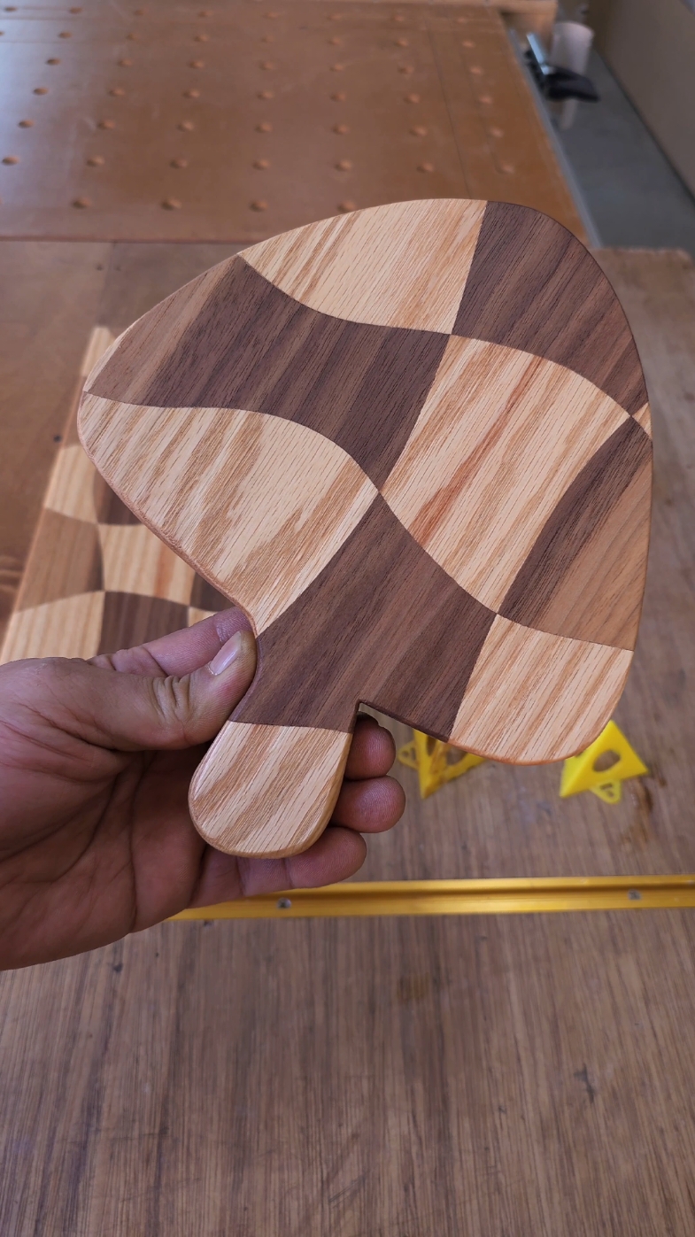 Make a cutting board quickly with a bandsaw #woodworking #木工 #목공 #carpentry #carpentry 