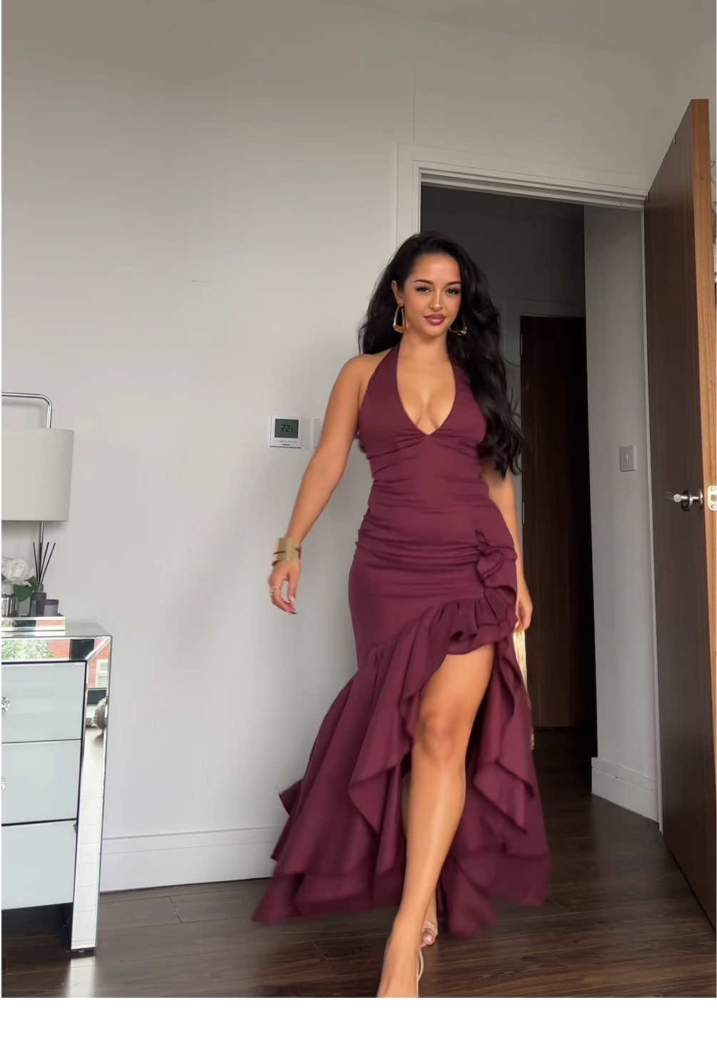 Which one are you picking? 👀 #babyboofashion #TikTokFashion #maxidress #minidress #styling #viraldress #fallfashion 