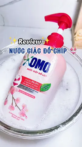 Nước giặc đồ Chip OMO #tinyriviu #unboxing #nuocgiacdochip 
