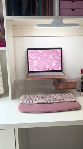 Once you go ergonomic, you can never go back. Get your Logitech Wave Keyboard and say goodbye to wrist pains 😍  #ergonomickeyboard #logitechwavekeys #rose #pink #wavekeyboard #logitech #ergonomic #desksetup #desktok #deskaccessories #techfinds 