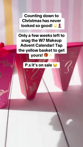 Countdown has started! #w7 #makeup #cosmetics 