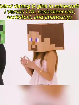 blind dating 6 girls in minecraft | versus 1 (ft. cashminecraft, socksfor1, and jmancurly) #fyp #fouryou #feel #wrong