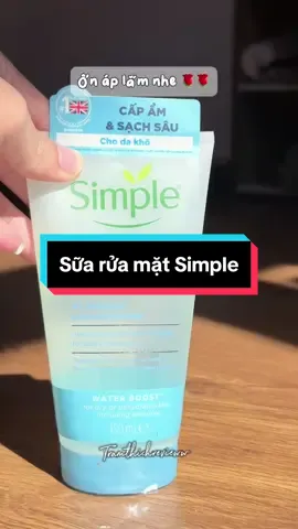 Zẻ mà dùng êm nha, em này dành chk da khô nè #xuhuongtiktok #unboxing #review #simpleskincare #suaruamat #dakho 