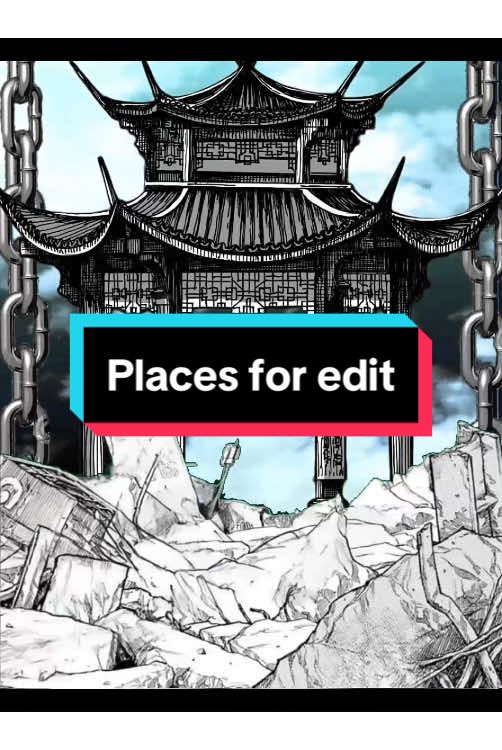 Anime places for editing#animeedit #manga #animation #place #edit 