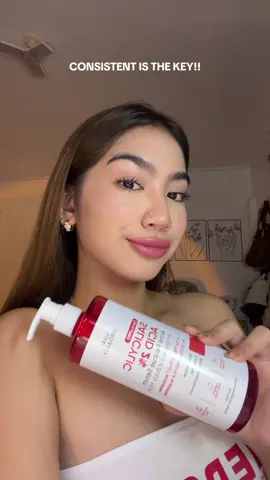 Finally, na share ko na to sainyo!! This is a must try ✨☺️ #dermaprobodywash #bacne #acneproneskin #Salicylicacid #fyp 
