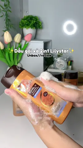 Dùng tóc mượt mà thơm xỉu✨#unboxing #lilystar #daugoi #xuhuong #fyp #trending 