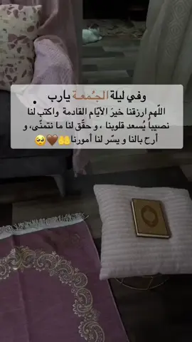 وفي ليلة الجمــُــــعة يارب ❤️🤲#جمعة_مباركة #اكتب_شيء_تؤجر_عليه🌿🕊 #تصميم_فيديوهات🎶🎤🎬 #قران_كريم #fyp #vedio #capcut #islamic_video #pov #العراق_السعوديه_الاردن_الخليج #سوريا_تركيا_العراق_السعودية_الكويت #لبنان_مصر_الخليج_سوريا #اسلام_صبحي #ماهرالمعيقلي #يارب_فوضت_امري_اليك 