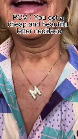 So cute!! #creatorsearchinsights #jewlery #bubbleletter #bubblenecklace #letternecklace #TikTokShop