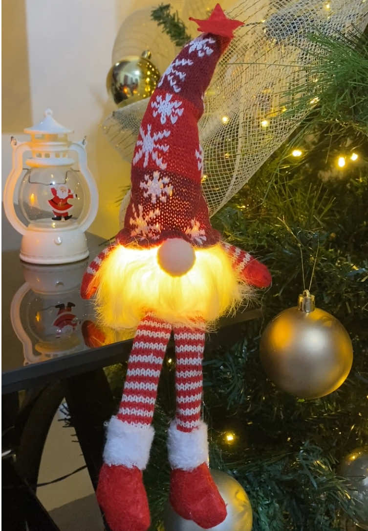 glowing gnome christmas faceless doll plush toy ✨🎄 #christmasdecor #foryou #fyppppppppppppppppppppppp 