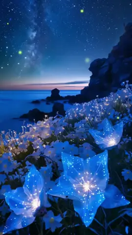 光る夜の海 #scenery #癒し #壁紙 #海 