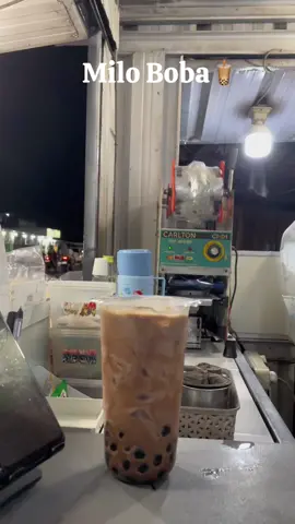 Milo Boba🧋 Lok. Depan Hexindo, Bes Cinema, Selindung Baru... On: Grabfood, Gofood, & Maximfood #fyp #bobamilo #minumanviral 