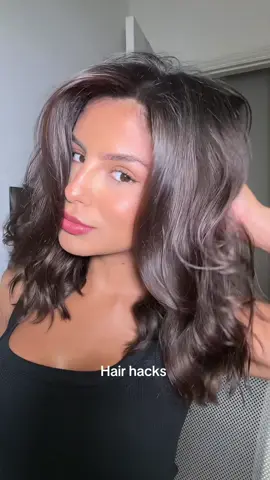 Meu favorito hair hack atualmente #hairstyle #hairhack #hair 