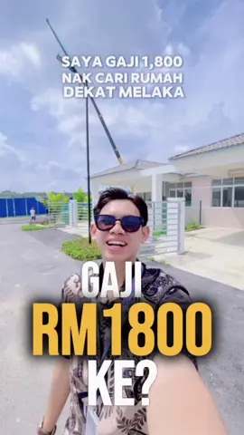 Gaji RM1800 dah boleh beli rumah dekat Melaka . Bulanan anggaran RM900 je . Biar betul ?  📞 Call/ Whatsapp Haziq Nazri 0176750946 #impianakesang #jasinmelaka #melaka #rumahmampumilik #melaka 