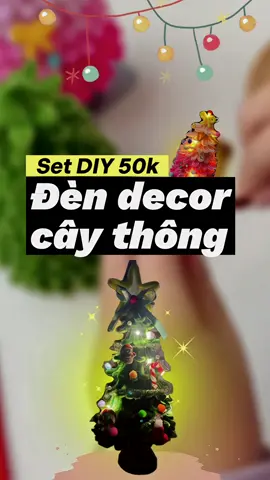 set làm đèn giáng sinh cây thông noel, diy tự tay làm rất ý nghĩa mà còn đẹp nữa để decor hay làm quà tặng đều oke nha #DIY #decor #dengiangsinh #caythongnoel #caythongkemnhung #decorgiangsinh #decornoel #giangsinh #noel 