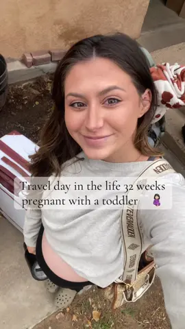 #creatorsearchinsights Travel Day In My life 32 weeks pregnant With A Toddler !✈️ #dayinthelife #travel #familytravel #toddlertravel #amazontravelmusthave #pregnant #DITL #Vlog #travelvlog #fyp 