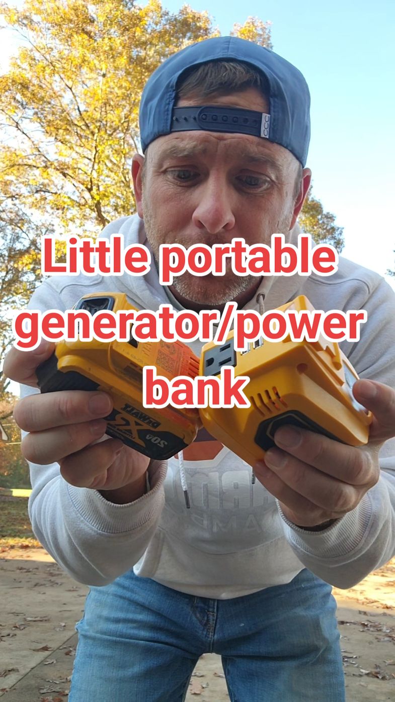 Replying to @raulperez956 don't wait around on this power inverter, it's own sale today. They do run out of stock very fast so if you're interested, go ahead and get you one #powerinverter #powerbank #generator #camping #construction #bluecollar #dewaltbattery 
