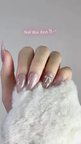 nail box mắt mèo cho girl bánh bèo 🪩✨ #nailbox #nailboxmatmeo #nailboxthietke #meobabyreview #fyp #xuhuong #unboxing #review 