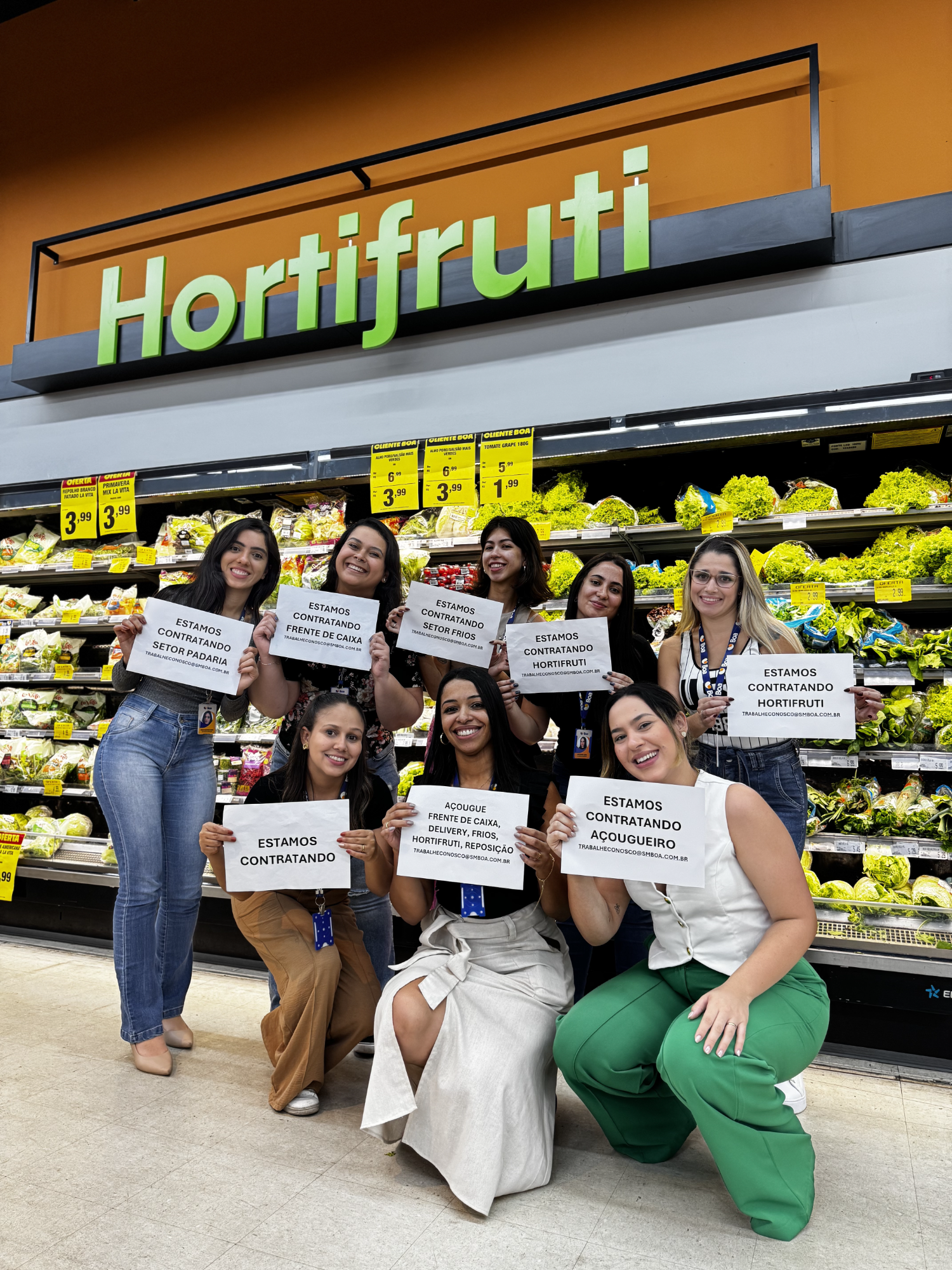 🎉 Vem fazer parte do time Boa Supermercados! 🎉 📌 Temos várias oportunidades de trabalho esperando por você! Se você busca crescer e fazer parte de uma equipe incrível, essa é a sua chance! 💼✨ Envie seu currículo para trabalheconosco@smboa.com.br e venha construir uma carreira com a gente! #VagasBoaSupermercados #TrabalheConosco #OportunidadesDeEmprego #BoaSupermercados #VemProTimeBoa #Emprego