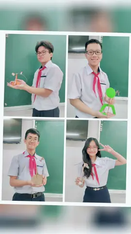 Các tác phẩm điêu khắc cân bằng động của học sinh lớp 9A8 trường THTH Sài Gòn. các bạn có thấy bạn mình làm đẹp không nào cùng chia sẻ cảm nhận với thầy nha 🤣 #thầytânmĩthuật #chantroisangtao #mithuat9 