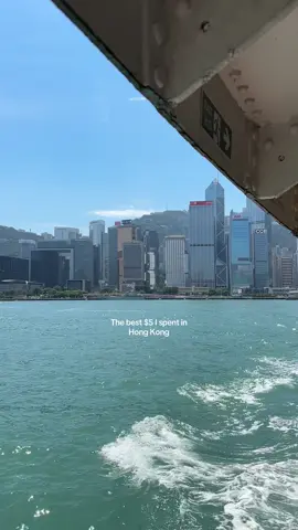 I love taking the star ferry in Hong Kong🥺 #hongkong #hk #hkg #hongkongtravel #hongkongtrip #travellife 