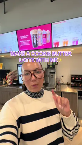 Make a Cookie Butter latte with me! This was soooooo good! #dunkin #coffee #cookiebutter #latte #work #fyp #cookiebutterlatte @Dunkin' 