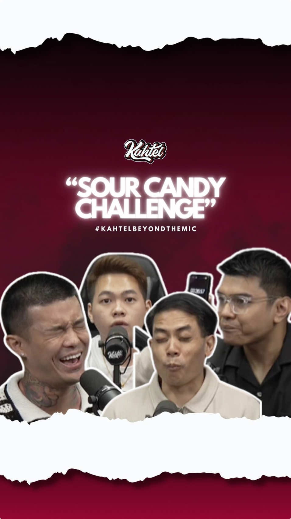 WE’RE BACK WITH #KBTM EVERY OTHER THURSDAY! This time we’re playing a sour candy challenge with Simon & Lukey!  (Editor realised Simon only snapped 5x not 6x 🤨 Does he owe Sham one last good one?!)