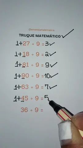 Truque matemático  #matematica  #agoravocêsabe  #mathematik  #enem  #maths 