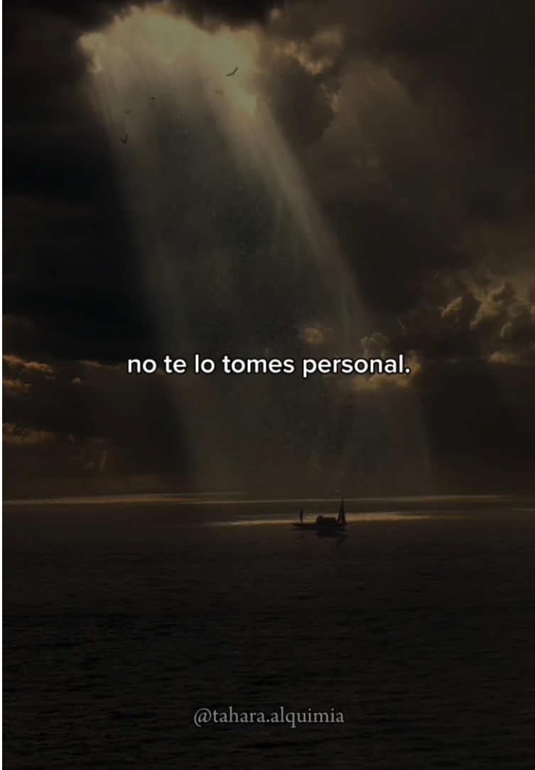 Nada es personal 🦋 #fy #parati #espiritualidad #mensajespositivos #MentalHealth 