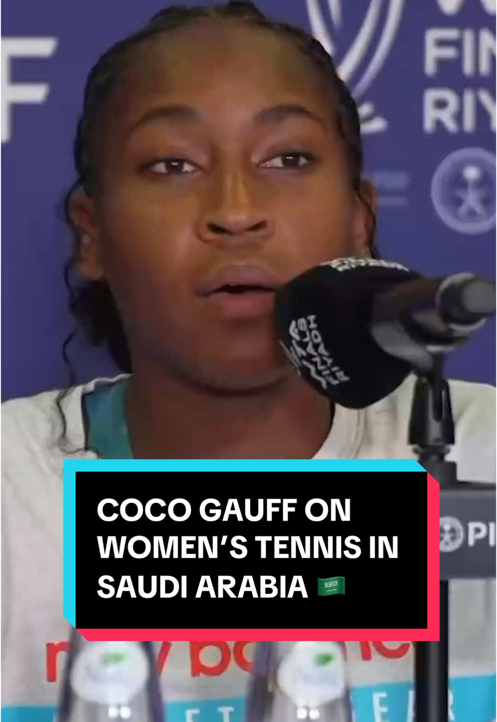 Despite being the youngest singles player at the WTA Finals in Riyadh, Coco Gauff is no stranger to discussing challenging subjects. Speaking last week, the American expressed her concerns and optimism that positive change could occur in Saudi Arabia.  #BBCTennis #WTAFinals #Tennis #CocoGauff #SaudiArabia 