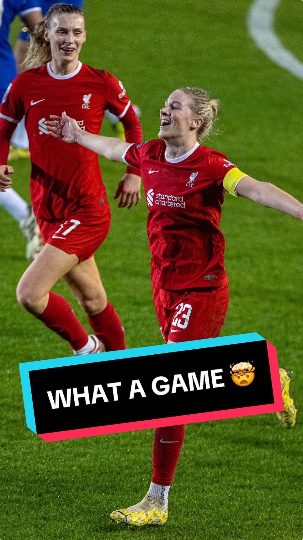 One of the most dramatic @Barclays Women's Super League games of all-time 🤯 #LiverpoolFC #LFC #Liverpool 