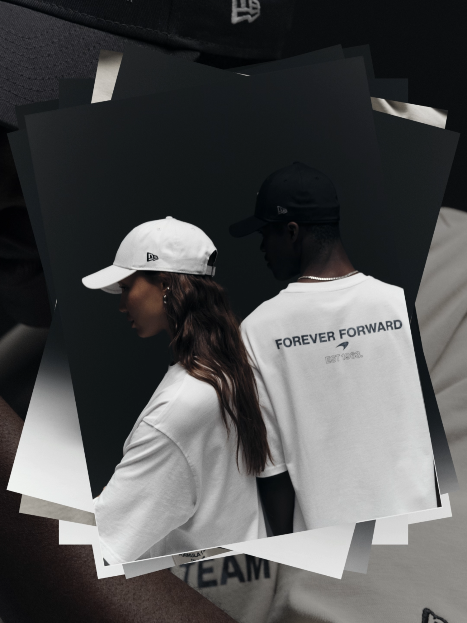 Iconic essentials reimagined. Take a closer look at the New Era x McLaren Racing Washed Collection 💨   The epitome of comfort, quality & style.    Shop the collaboration now.   #newera #mclaren