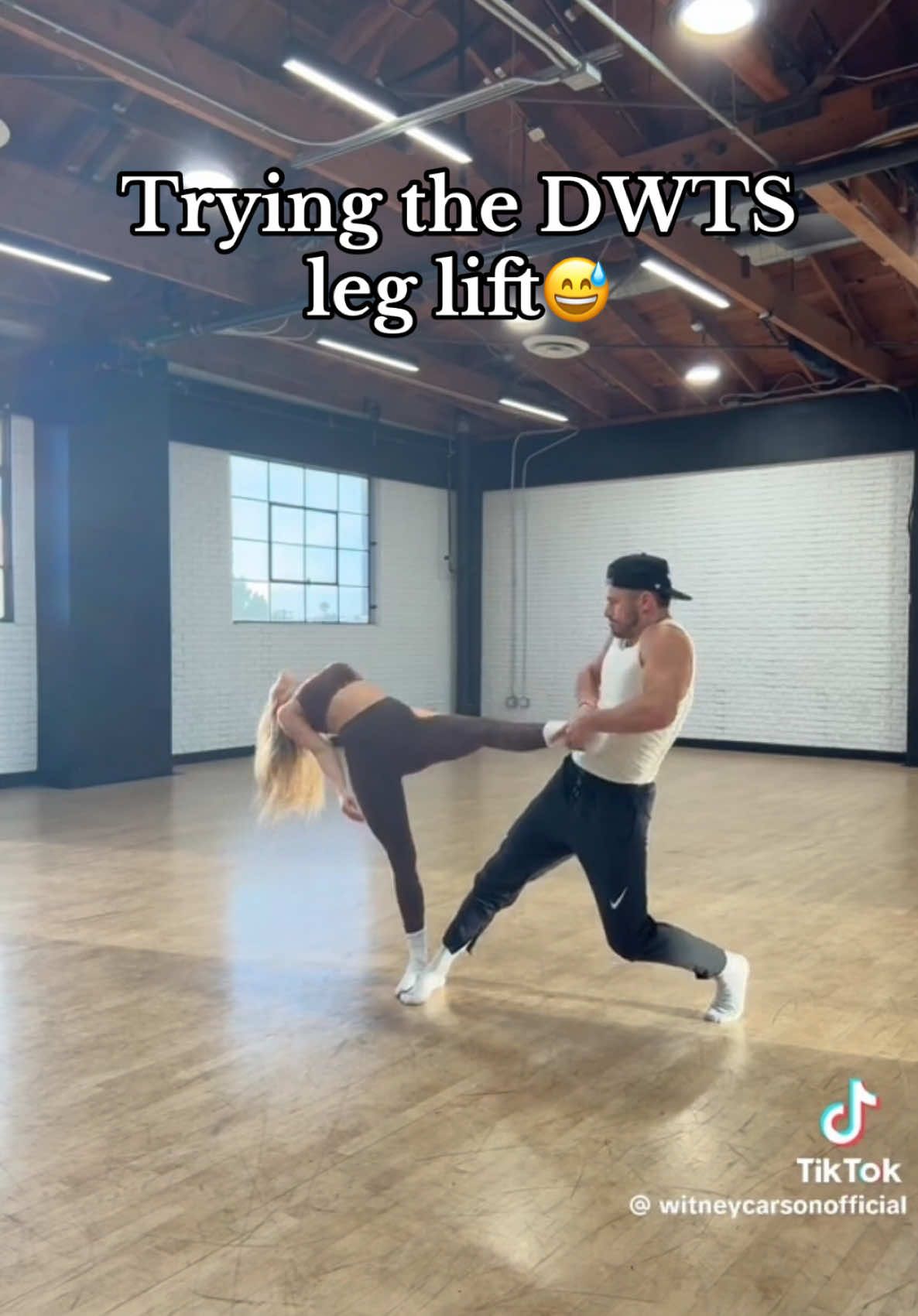 @Witney  Carson made it look tooo easy🥲😭@DWTS Live! #dance #qcdt #queenscollege #cuny #qcknights #collegedance #knights #dancer #practice #fyp #dancingwiththestars #dwts 