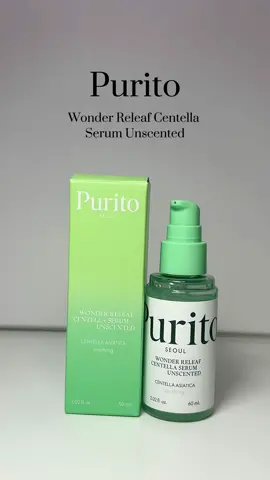 if you are looking to reduce redness on your skin, you must try this serum! It is suitabke for sensitive skin an ddoesnt cause any irritation!! #fyp #purito #centellaserum #pr #unboxing #kbeauty #skincare 