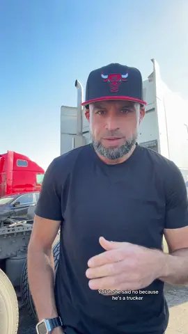 Ladies why isn’t when you find out that he’s a #truckedriver well let me explain #ladies #singleladies #hijabi #yallah#arabwomen #singlewoman #Europeanwomen